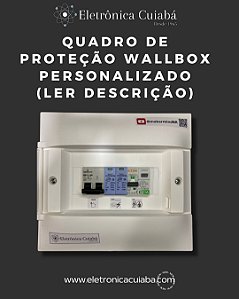 Quadro Proteção Wallbox Carro Elétrico 7,4KW BYD GWM - Personalizado - TESTE