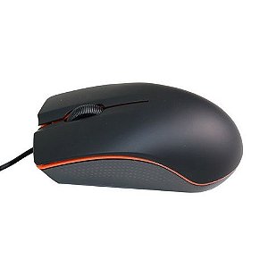 Mouse USB Mini Dpi Ajustável Preto Yakao - MO - MO