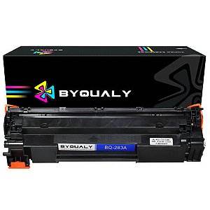 Toner HP 83 Preto Byqualy Potencial Suprimentos - BQ-283A - BQ-283A - 3564