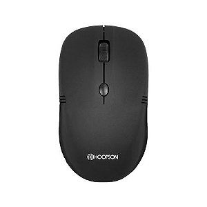 Mouse Sem Fio Hoopson 1600 DPI MS-037W Preto - MS-037W