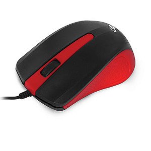 Mouse USB C3Tech MS-20RD 1000 Dpi Vermelho - MS-20RD