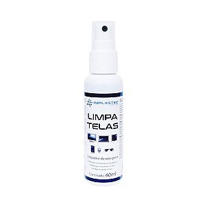 Limpa Tela Implastec para Monitores, Notebook, LCD 60ml - PACL6035CX - PACL6035CX