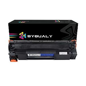 Toner HP 35/36 Preto Byqualy Potencial Suprimentos Universal - CB-435/436/285/278-BY - 435/436/285/278-BY