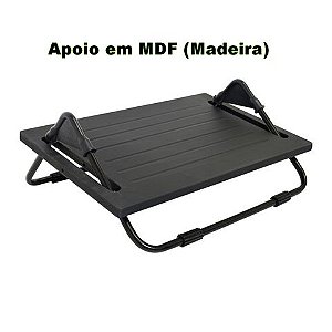 Descanso para Pés Base em MDF Multivisão Ergonômico - APOIO-PR - APOIO-PR