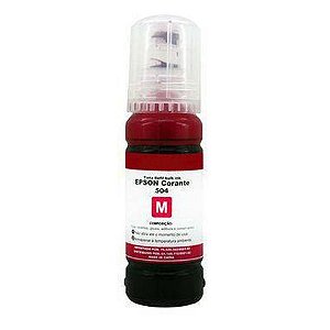 Tinta Bulk Ink Epson 504/544 Magenta Corante 70ml Masterprint - R-EP70M - 226080041