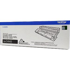 Cilindro Brother DR3440 Preto Original para HL-L6202DW / HL-L5102DW / HL-L5202DW / HL-L6402DW / DCP-L5502DN / DCP-L5602DN - DR3440