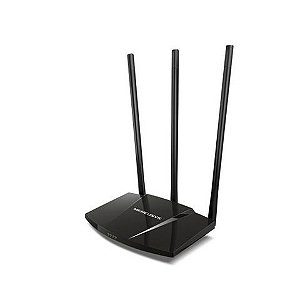 Roteador Wireless Mercusys 300N 3 Antenas de 7 dbi com Chip de Alta Potência e Botão Turbo - MW330HP - MW330HP