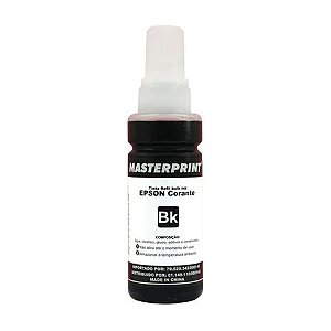 Tinta Bulk Ink Epson Preto 100ml Masterprint - R-EP100BK - 226080005