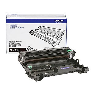 Cilindro Brother DR2340 Preto Original para MFCL2740DW, MFCL2720DW, MFCL2700DW, DCPL2540DW, DCPL2520DW, HLL2360DW, HLL2320D - DR2340