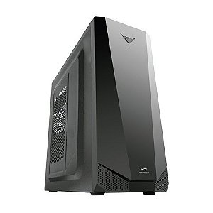 Gabinete Gamer C3tech Mid Tower Preto sem Fonte - MT-G80BK - MT-G80BK