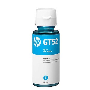 Tinta para Cartucho HP GT52 Ciano Original - M0H54AL - 5.000 páginas para 5822 - M0H54AL