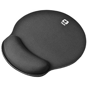 Mouse Pad com Apoio de Punho em Gel Preto 235x200x22mm C3Tech - MP-100 - Vendido Unitário - MP-100