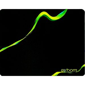 Mouse Pad 220x180x2mm Preto Exbom - 3342 - D - 3342