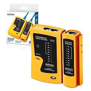 Testador para Cabo de Rede RJ11/RJ45 Exbom - 3461 - 3461