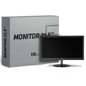 Monitor Duex Tela 21,5 LED 60Hz 8ms HD Preto 1x VGA1x HDMI - VX215X PRO - VX215X PRO