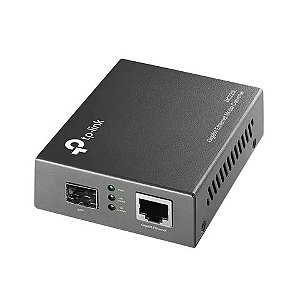Conversor de Mídia TP-Link RJ45 10/100/1000 / SFP Gigabit 10 KM Multi-modo - MC220L - MC220L