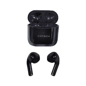 Fone de Ouvido Auricular TWS Bluetooth Preto C3tech - EP-TWS-21BK - 410060480100