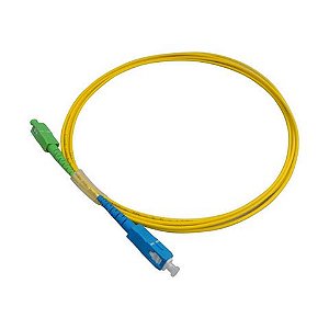 Cabo Patch Cord SC/APC-SC/UPC 09/125 Fibra Optica 2,5M Simples Seccon SecFiber - NKLT-SASU1B2022.250C - NKLT-SASU1B2022.250C