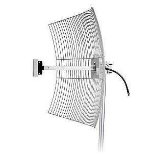 Antena Parábola de Grade Wireless 25 DBI 2.4 GHz sem Cabo Aquário - MM-2425 - MM-2425