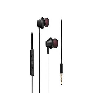 Fone de Ouvido Intra-Auricular com Microfone com Plug P2 Preto Pulse - PH330 - PH330