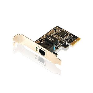 Placa de Rede PCI Express 10/100/1000 Low Profile Comtac - 23159208 - 23159208
