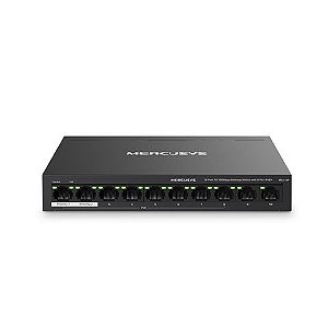 Switch PoE+ Mercusys MS110P 10 Portas 10/100 Mbps - MS110P