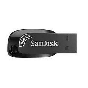 Pen Drive Sandisk 64GB Ultra Shift 3.0 Preto - SDCZ410-064G-G - SDCZ410-064G-G