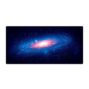 Mouse Pad Gamer Antiderrapante Galáxia 700x350x3mm MP-7035C46 Exbom - 4161 - Vendido Unitário - MP-7035C46 - 4161