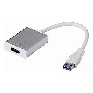 Conversor USB 3.0 Macho para HDMI Fêmea F3 - 1502 - 1502