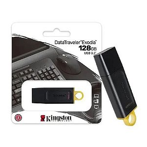 Pen Drive Kingston 128GB USB 3.2 - DTX/128GB - DTX/128GB