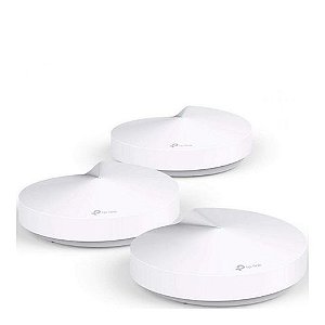 Roteador Wireless Tp-Link AC1300 Gigabit Dual Band Mesh com 4 Antenas Internas - DECO M5 - Vendido 3 Pack - DECO M5(3-PACK)