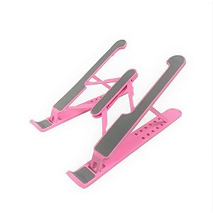 Base para Notebook Rosa Ergonômico Regulável Home Office - Next Trading - 3982 - N1 - 3982-P1