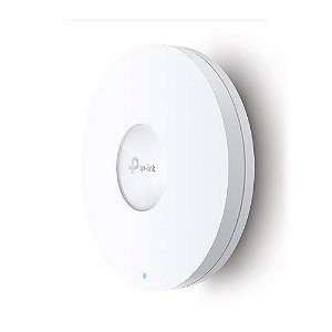 Access Point Wireless Tp-Link AX1800 Gigabit Dual Band Mu-Mimo POE Wi-Fi 6 de Alto Desempenho Montagem em Teto - EAP610 - Omada - EAP610