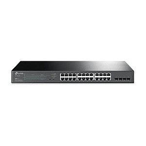 Switch PoE+ Tp-Link SG2428P 24 Portas 10/100/1000 Mbps + 4 Portas SFP - Omada - SG2428P