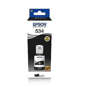 Tinta para Cartucho Epson Preto Original - T534120 - 6.000 páginas para M1100 / M1120 / M1180 / M2120 / M2140 / M2170 / M3170 / M3180 - T534120