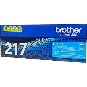 Toner Brother Ciano Original -TN217CBR - 2.300 páginas para MFCL3750CDW, MFCL3770CDW, HL3210CW, HL3230CDN, HL3230CDW, HL3270CDW - TN-217CBR