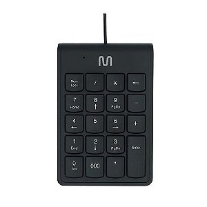 Teclado USB Multilaser Numérico Preto - TC227 - TC227