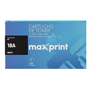 Toner HP P-1095 Preto Maxprint CF218A - M104A, M104W,MFP 132A, M132FW, M132FP, M132FW, M132NW, M132SNW - P-1095 CF218A