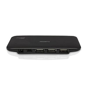 Hub USB 2.0 7 Portas Comtac Slim Preto - 24129249 - 24129249