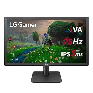 Monitor Gamer LG Tela 21,5 LED IPS 75Hz 5ms Full HD Preto 1x D-Sub 1x HDMI - 22MP410-B - 22MP410-B