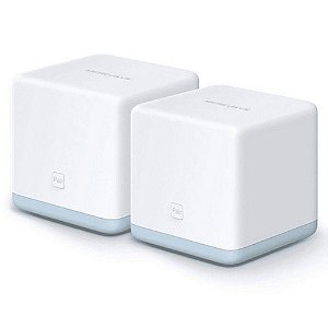 Roteador Wireless Mercusys AC1200 Dual Band conta com o Sistema Wi-Fi Mesh - HALO S12 - Vendido 1 Par - HALO S12(2-PACK)