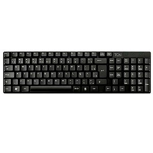 Teclado USB Slim Goldentec Preto TCN 950 - 67358 - 67358