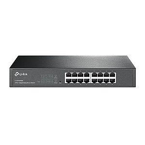 Switch Tp-Link TL-SG1016DE 16 Portas 10/100/1000 Mbps Easy Smart - TL-SG1016DE