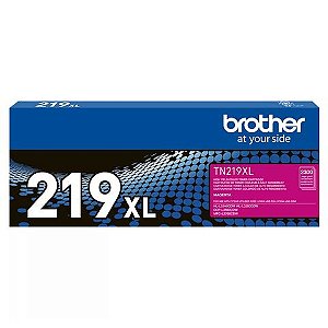 Toner Brother Magenta Original - TN219XLMBR - 2.300 páginas para HLL3240CDW, HLL3280CDW, DCPL3560CDW, MFCL3760CDW - TN219XLMBR