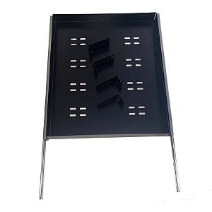 Bandeja Móvel para Rack 1U 19Pol 700mm Fibra Tellecom - 86 - 86