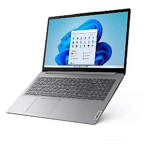 Notebook Lenovo Ideapad 1i 15IAU7 82VY000TBR Core I3-1215U Memória 4 GB SSD 256GB Monitor 15,6 Windows 11 Webcam - 82VY000TBR