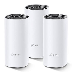 Roteador Wireless Tp-Link AC1200 Gigabit Dual Band Mesh com 2 Antenas Internas - DECO M4 - Vendido 3 Pack - DECO M4(3-PACK)