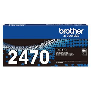 Toner Brother Preto Original - TN2470BR - 2.600 páginas para MFCL2750DWM - TN2470BR