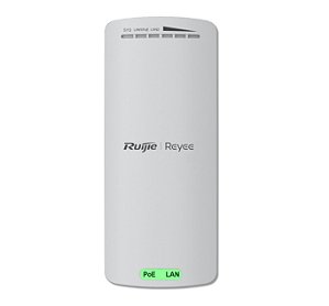 Rádio CPE 500 Metros 2,4Ghz 8dBi com Antena Integrado PoE Ruijie I Reyee - RG-EST100-E - com Fonte - Vendido o Par - RG-EST100-E