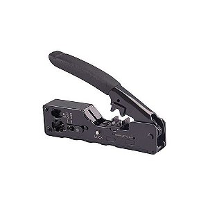 Alicate para Crimpar Seccon Sectool RJ11/RJ12/RJ45 Multi-Função CAT.5/CAT.6 de Passagem Vazado - WT-4200-B - WT-4200-B